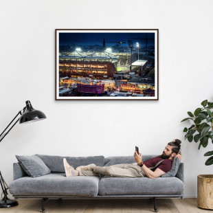 Millerntor und Hamburger Dom (3) - 11FREUNDE SHOP - FC St. Pauli - Fußball Fotos als Wandbild bestellen