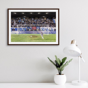 Elfmeterkind - 11FREUNDE SHOP - Fußball Foto Wandbild