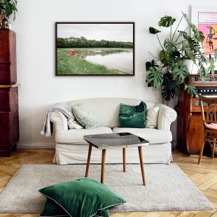 Überschwemmung - Wandbild