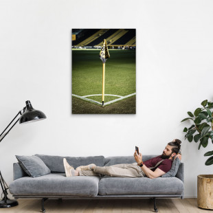 Eckfahne Signal-Iduna-Park - Wandbild