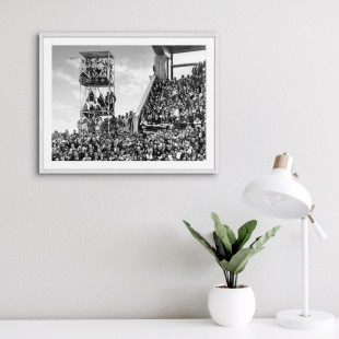 Hannover Fans 1973 - Wandbild