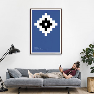 Pixel Lookalike: Hamburg - Poster bestellen - 11FREUNDE SHOP