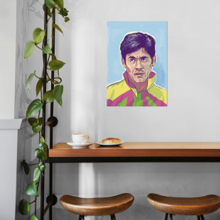 Jorge by Ronny Heimann - Poster - Illustration von Jorge Campos