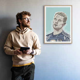 Manuel by Ronny Heimann - Poster