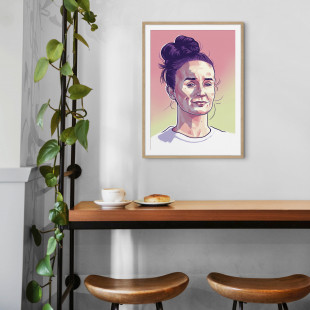 Lina by Ronny Heimann - Poster