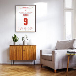 Elber vs. Cottbus - Moments Of Fame - Posterserie 11FREUNDE SHOP