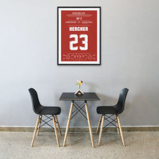 Hercher vs. Dresden - Moments Of Fame - Posterserie 11FREUNDE SHOP