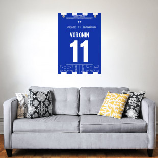 Voronin vs. Bayern - Moments Of Fame - Posterserie 11FREUNDE SHOP