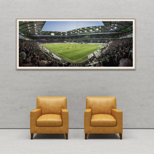 Wolfsburg (2015) - Stadionfoto als Wandbild - 11FREUNDE SHOP