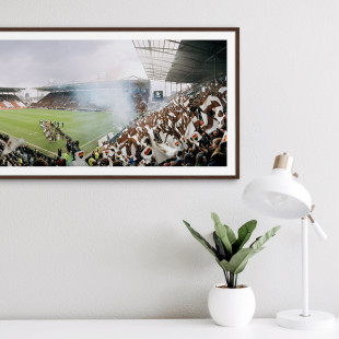 Stadion-Wandbild: St. Pauli Millerntor 2019