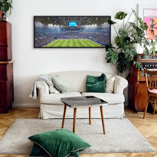 Gelsenkirchen (2019) - Stadionfoto Schalke 04 als Wandbild