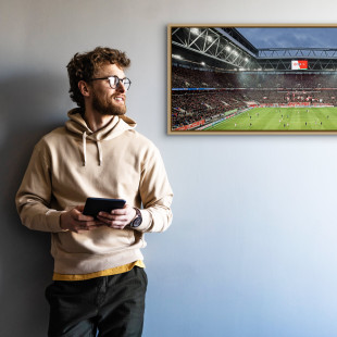 Düsseldorf (2019) - Fußball Foto Wandbild Leinwand Poster - Fortuna Düsseldorf