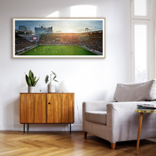 FC St. Pauli -  Millerntor Stadion - Fußball Foto Wandbild Poster Leinwand