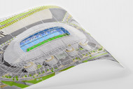 Stadia Art: Etihad Stadium als Poster