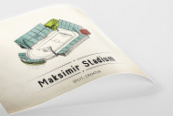 World Of Stadiums: Maksimir Stadium als Poster