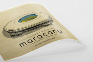 World Of Stadiums: Maracana als Poster