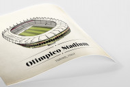 World Of Stadiums: Olimpico Stadium als Poster