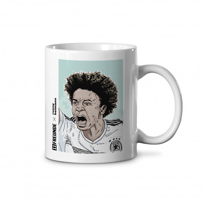Design-Tasse - 11FREUNDE x Ronny Heimann: Leroy