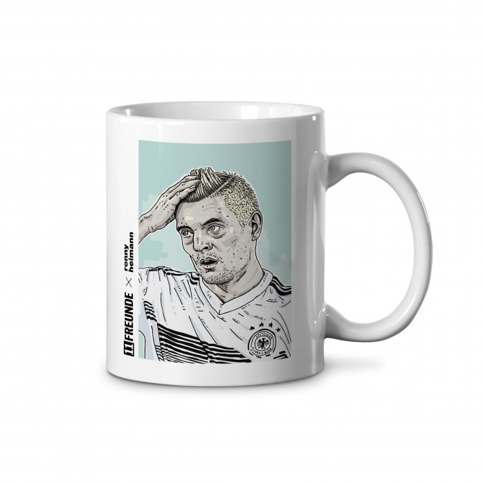 Design-Tasse - 11FREUNDE x Ronny Heimann: Toni