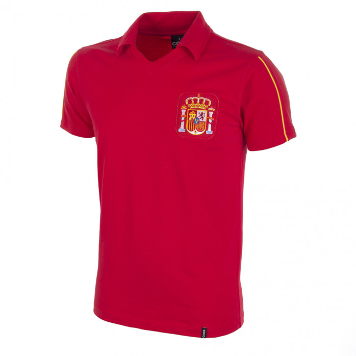Spain 1980's Short Sleeve Retro Football Shirt