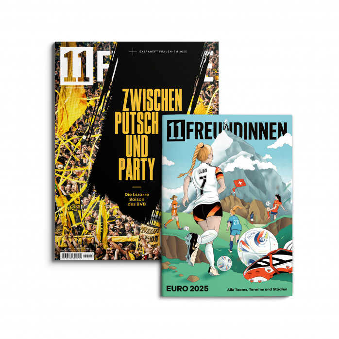 11FREUNDE Ausgabe #284 + Extraheft Frauen-EM 2025