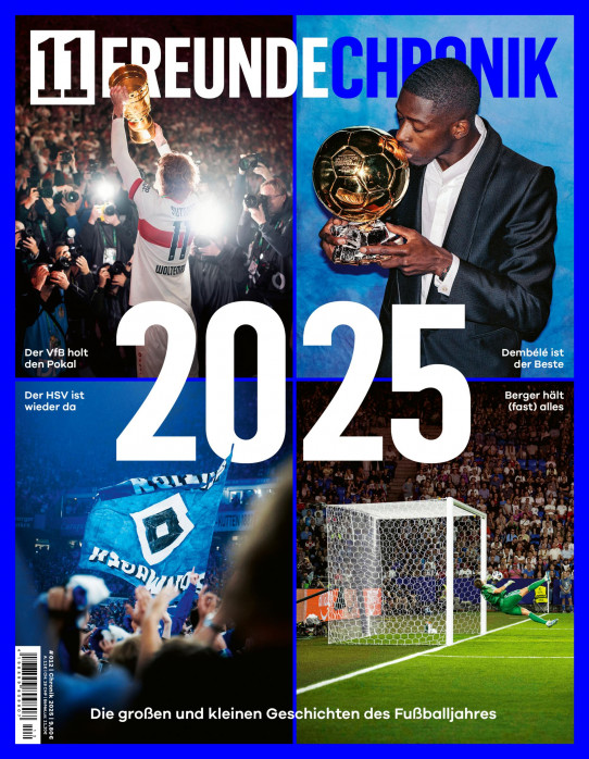 11FREUNDE Chronik 2025