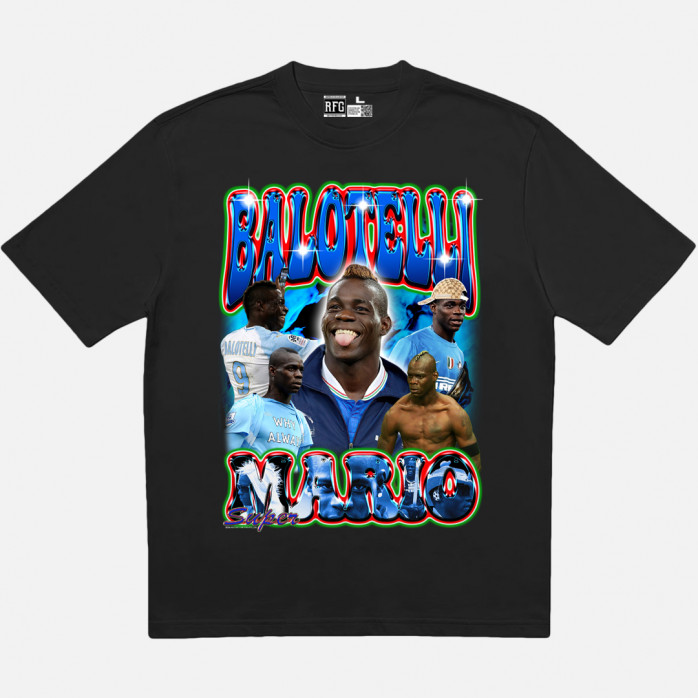 BALOTELLI Shirt by Retro Football Gang