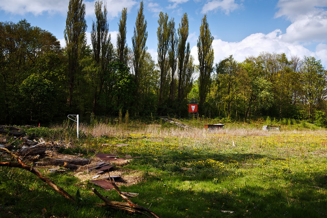 Verlassene Stadien - Hamburg (1) - Wandbild