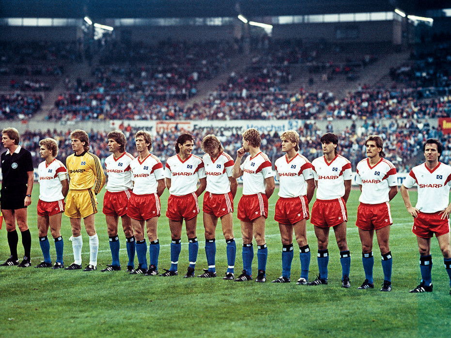 HSV im Waldstadion - Wandbild