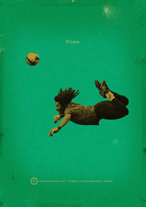 Famous Footballers - Higuita
