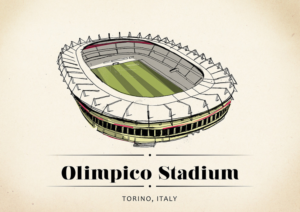 World Of Stadiums: Olimpico Stadium - Poster