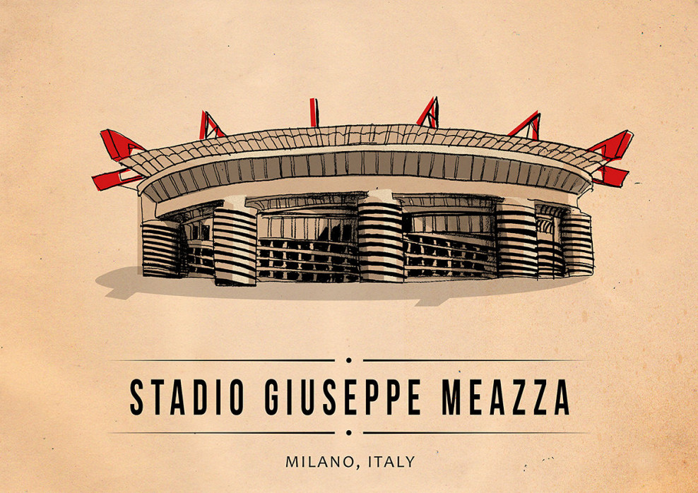 World Of Stadiums: Stadio Giuseppe Meazza
