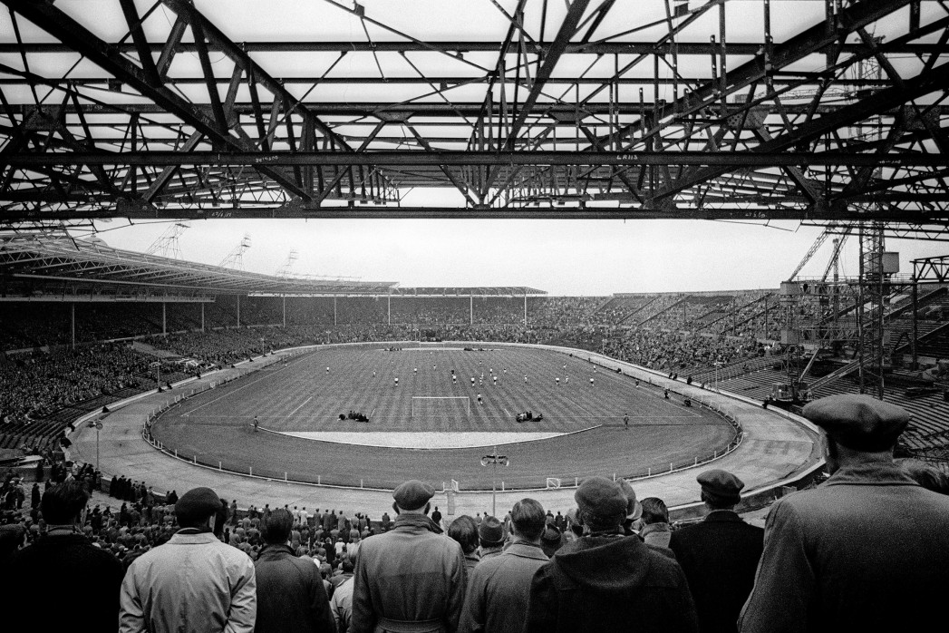 Wembley Stadion 1962 - Wandbild