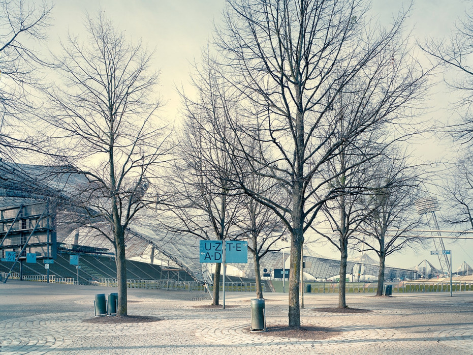 Witness Of Glory Times: München, Olympiastadion (1) - Wandbild