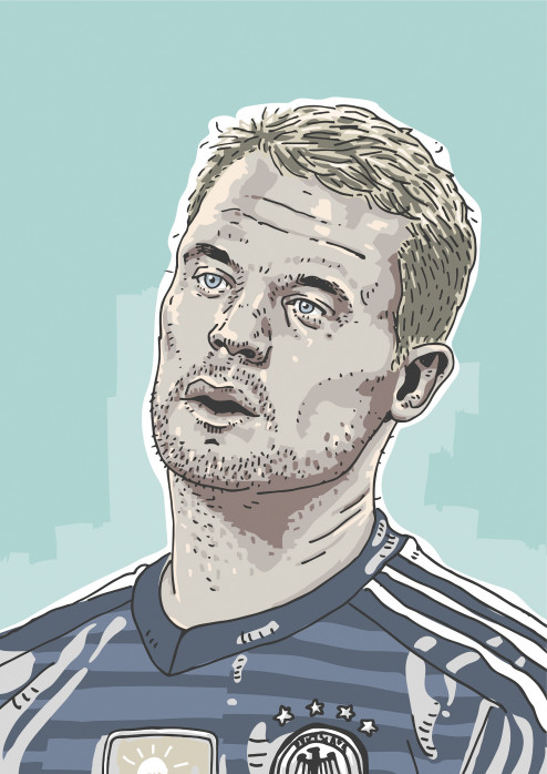 Manuel by Ronny Heimann - Poster