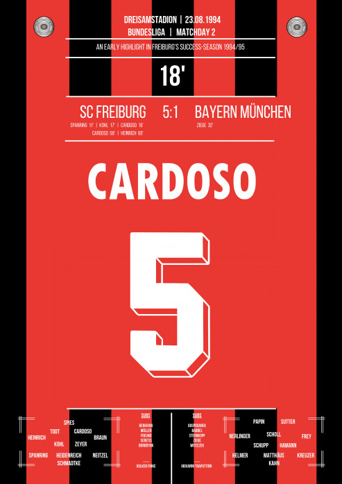Cardoso vs. Bayern - Poster