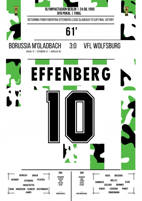 Effenberg vs. Wolfsburg - Poster
