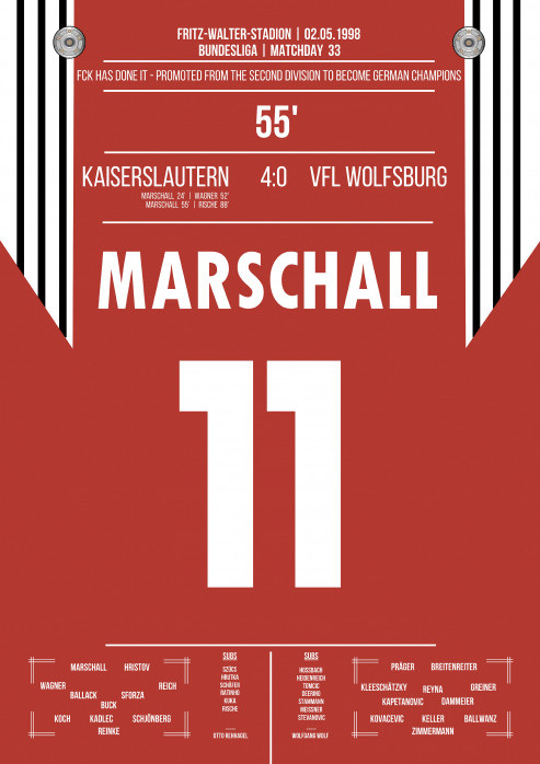 Marschall vs. Wolfsburg - Poster