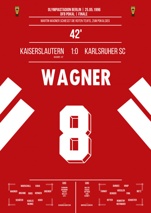 Wagner vs. KSC - Poster