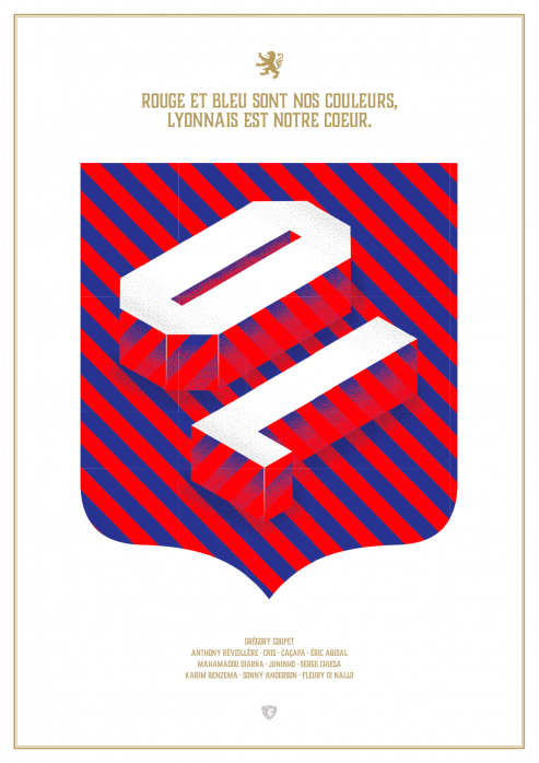 Legendary XI: Lyon - Poster
