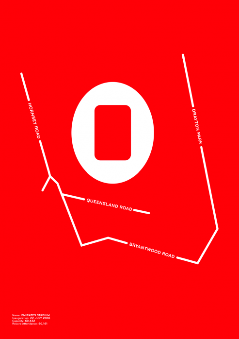 Piktogramm: Arsenal (Emirates Stadium) - Poster
