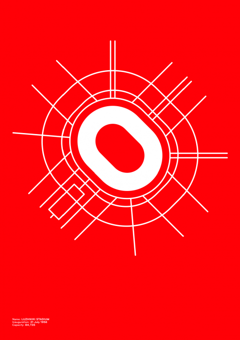 Piktogramm: Spartak Moskau - Poster