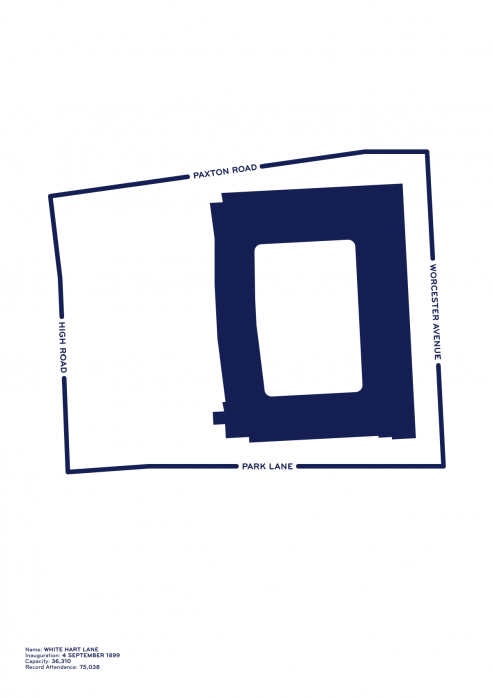 Piktogramm: Tottenham - Poster