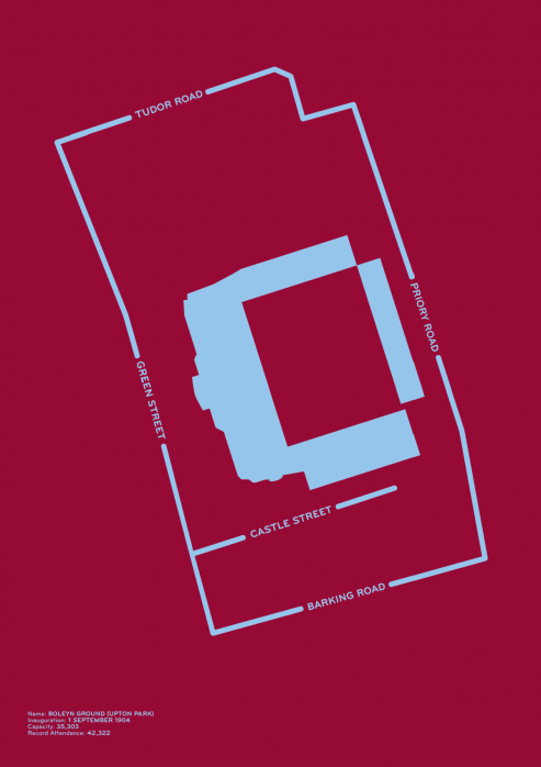 Piktogramm: West Ham - Poster
