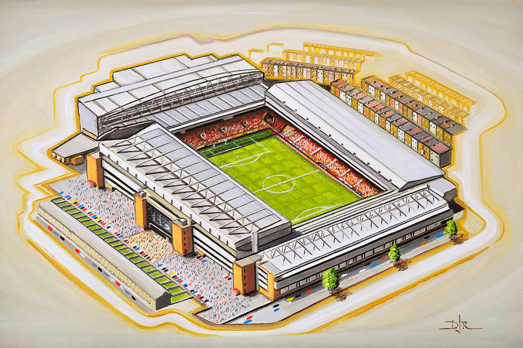 Stadia Art: Anfield (2) - Poster