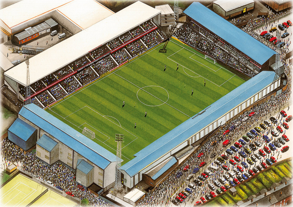 Stadia Art: Baseball Ground - Poster
