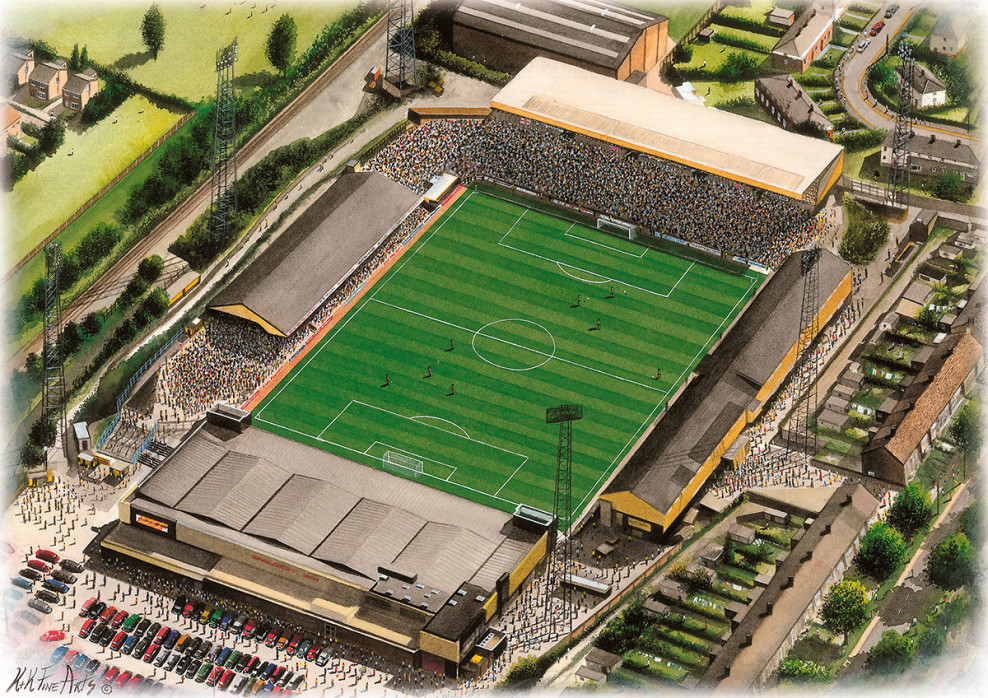 Stadia Art: Boothferry Park - Poster