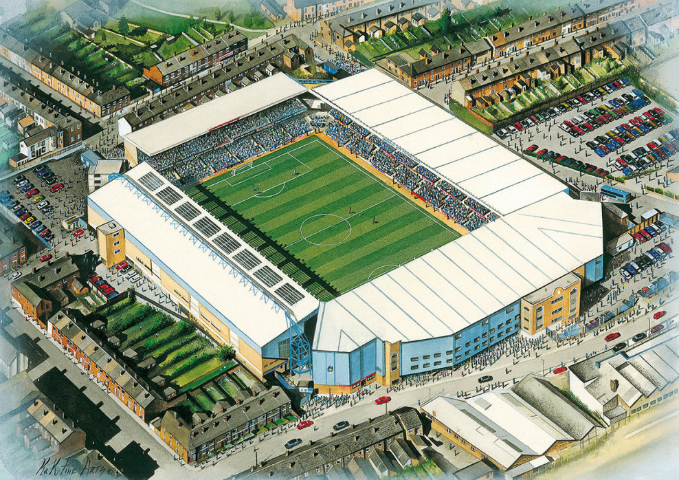 Stadia Art: Highfield Road - Poster