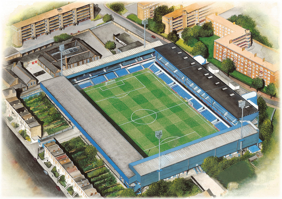 Stadia Art: Loftus Road - Poster