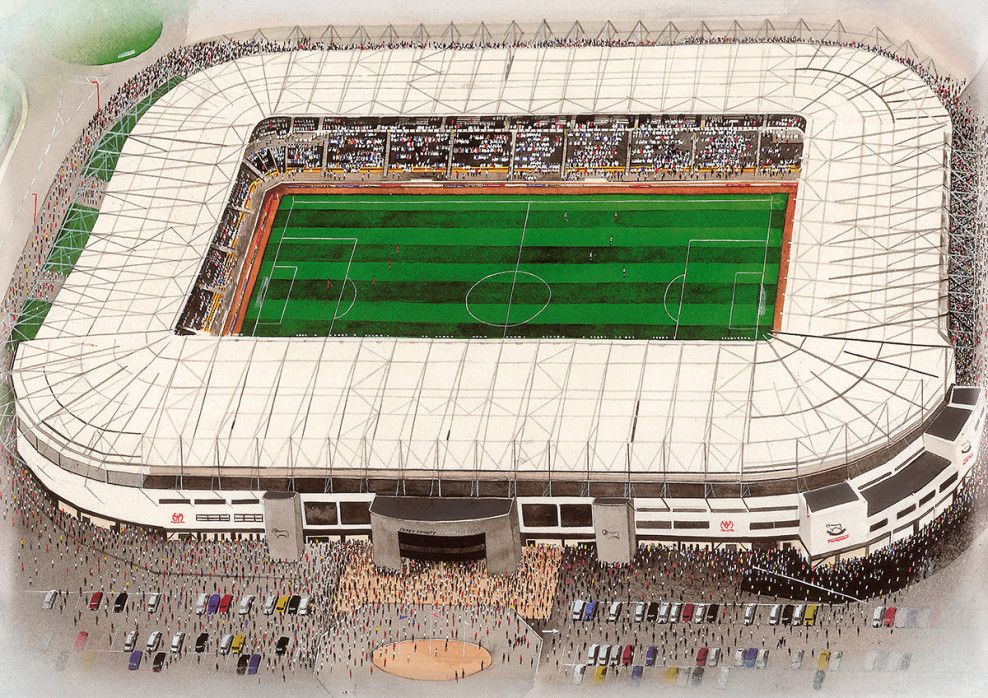 Stadia Art: Pride Park - Poster